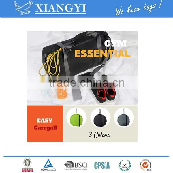 Sports Gym Bag-Foldable Travel Duffel Gym Bags for Man Womfor Messenger Bag Single-shoulder Bag,new Design in 2016 photo-3