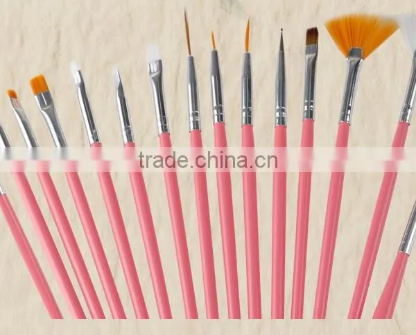 Nail Brush 15 Pcs for Acrylic Dotting Pen Nail Art Pen photo-4