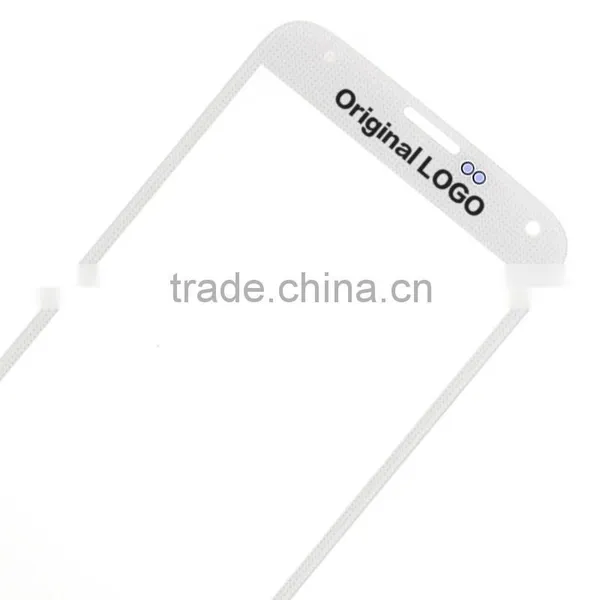 10PCS/LOT Replacement Front Touch Screen Glass Lens For Samsung Galaxy S5 SM-G900 G900F G900H - Black White Color photo-4