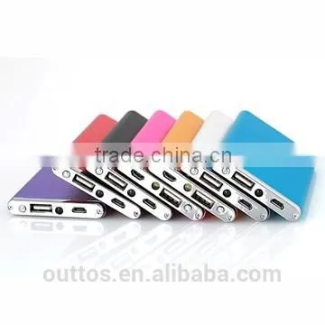 6000mah Polymer Lithium Aluminium Alloy Battery Power Banks For Mobile Phone photo-2