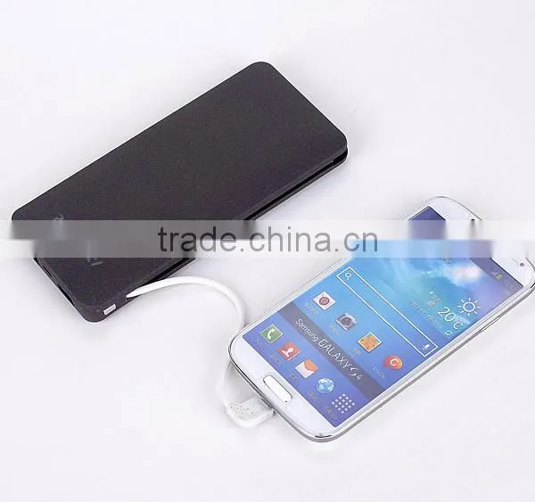 Fashion Built in Cable Power Bank 10000mah With Dual USB Output Port photo-3