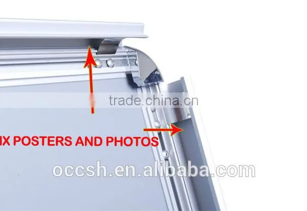 2 Sided Advertising Post Board With Snap Frame photo-2