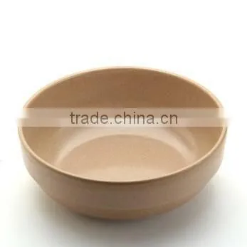 Eco-friendly Bamboo Fiber & Rice Husk Round Bowl photo-2