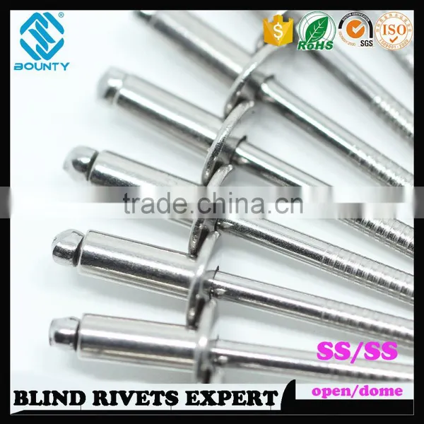 BOUNTY OPEN TYPE A4 STAINLESS STEEL RIVETS photo-4