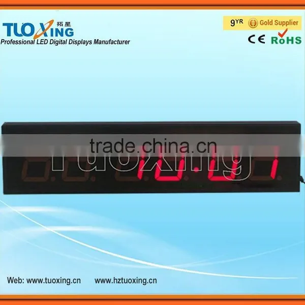 High Quality 4 Inch 6 Digit LED Digital 220 Volt Timer Switch photo-3