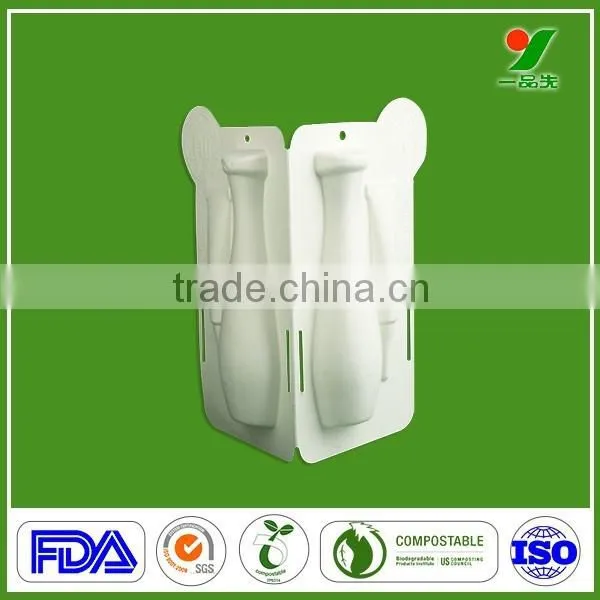 Natural Sugarcane Fibers Eco-friendly Custom Luxury Cosmetic Packaging photo-5