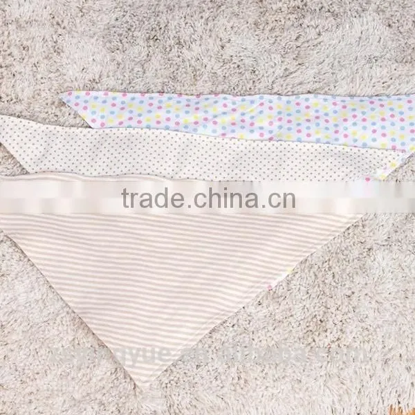 2015 Cotton White Plain Infants & Toddlers Bibs Washable photo-5