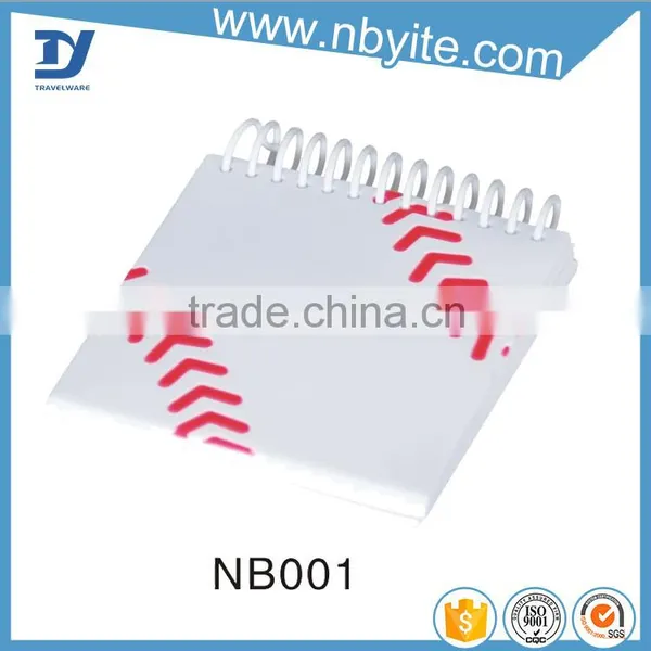 custom design pvc cover for notebook print note book mini notebook