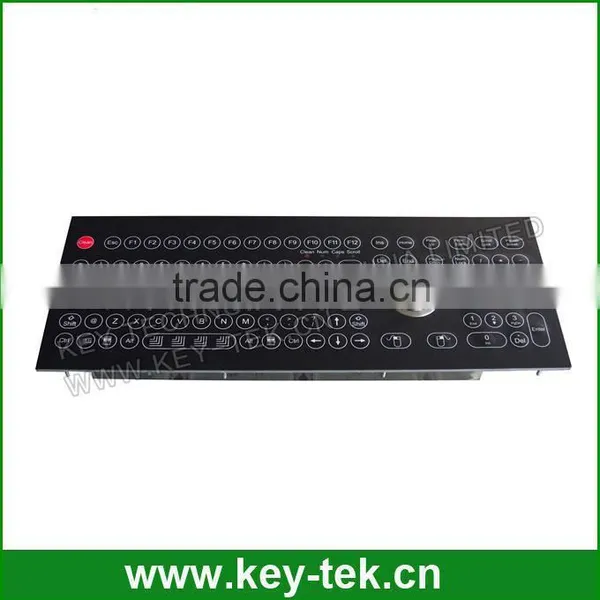 Water Proof Membrane Medical Keyboards With Laser Trackball photo-3