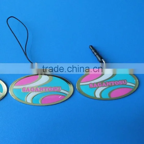 Bright Color House Shaped Advertising Phone Strap Charm photo-2