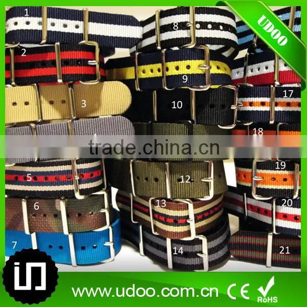 Custom Printed Nylon Watch Strap, Fashion Watch Chain photo-2