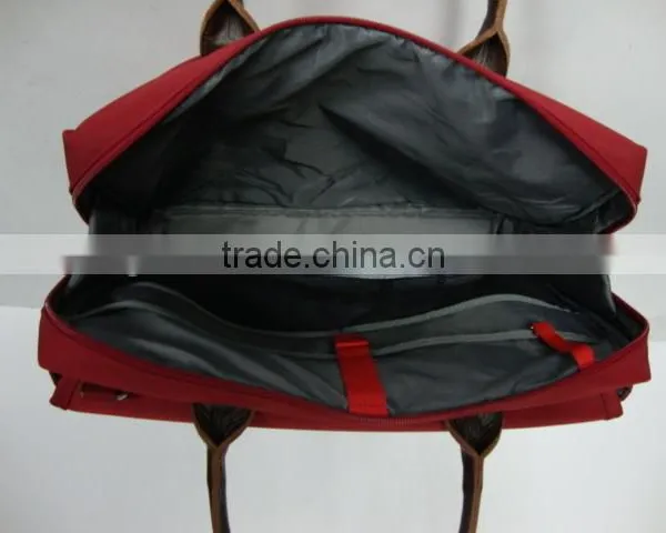 Dongguan Factory Hot Sales Laptop Bags China, China Express Promotional Red Laptop Bag photo-3