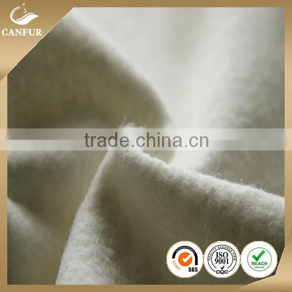 100% Wool Brushed Tweed Fabric