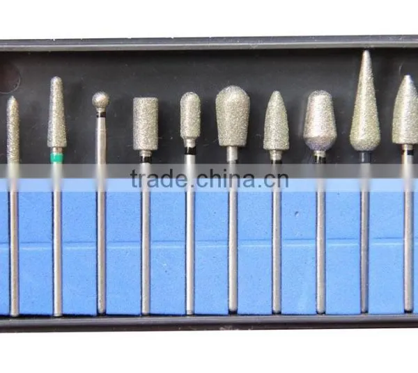 ZD103 Fast Trimming 2.35mm Diamond Bur Jewellery Grinder Collection