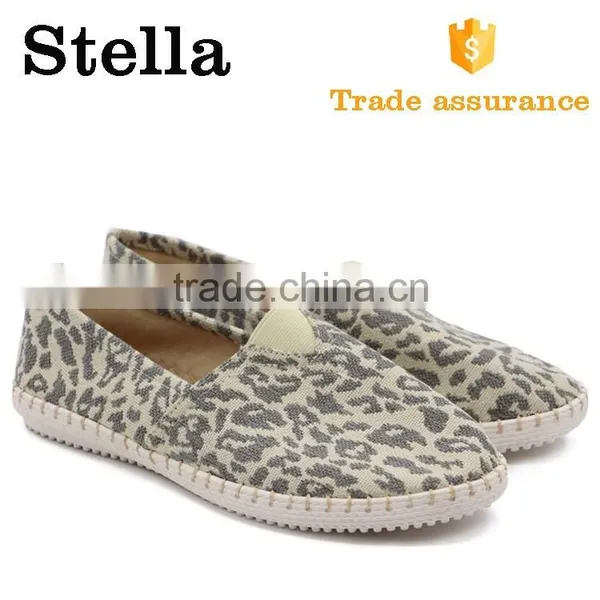Slip on Men Rubber Canvas Loafers