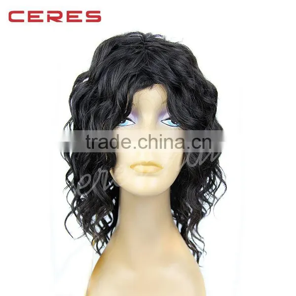 Best Seller 20'' Unit Curled Indian Human Hair Wig for Black Women photo-2