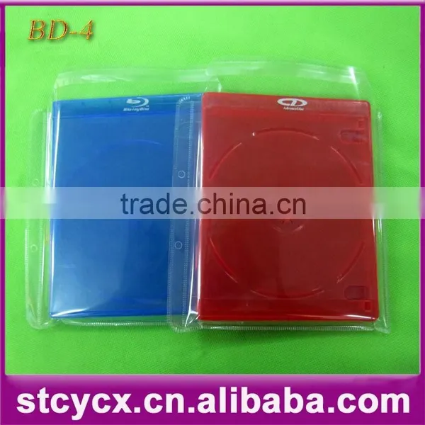 Double Dvd Case 7mm cd Box Holder Black Blue Ray Casecd Paper cd Dvd Plastic Sleeve photo-4
