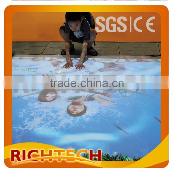 2016 Best Quality Interactive Projection Floor/wall System Software Display for Shopping photo-3