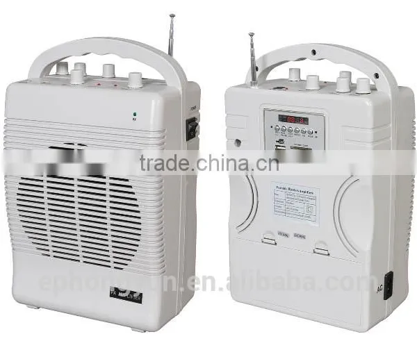 Bluetooth Amplifier, Portable Wireless PA Amplifier, Wireless PA System, Wireless Speaker