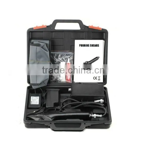 Large capacity 24V/200w electric pruning scissors