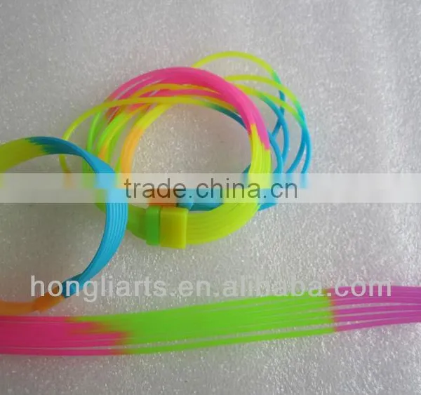 Embossed Silicon Wristbands
