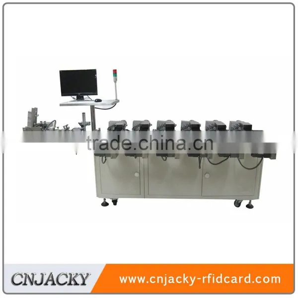 Smart card making machine