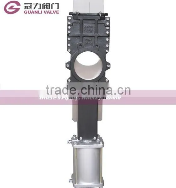 Through Conduit Knife Gate Valve (Pneumatic)