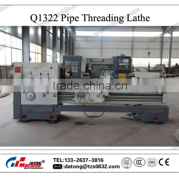 High Quality Q1322 Pipe Threading Lathe Machine For Sale photo-3