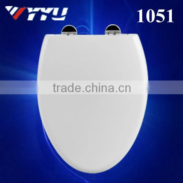 1051 bathroom metal hinge transparent toilet seat