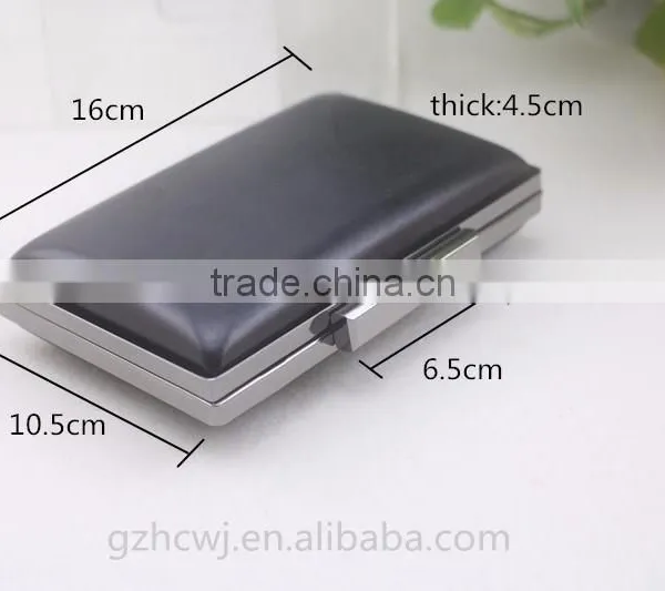 Manufacture Rectangle Metal Box Purse Frame,clutch Frame With Shell Quality Choice photo-2