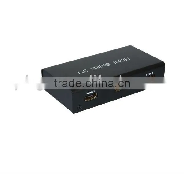 3-port HDMI Switch / Hdmi Switch (3 to 1) With Remote Control