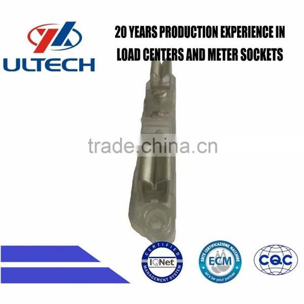 High Qualtity 100A Brass Basbar Brass Terminal Single Phase Meter Socket Inner Part