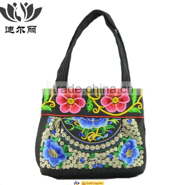 HOT SALE NEW DESIGN NATIONAL STYLE BEAUTIFUL EMBROIDERY WOMEN HANDBAGS photo-5