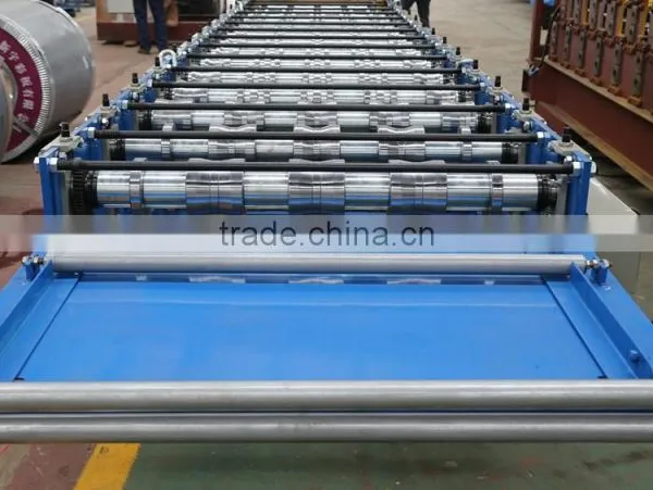 High Quality High Speed Metal Roof Panel Roll Forming Machine for Building Material photo-2