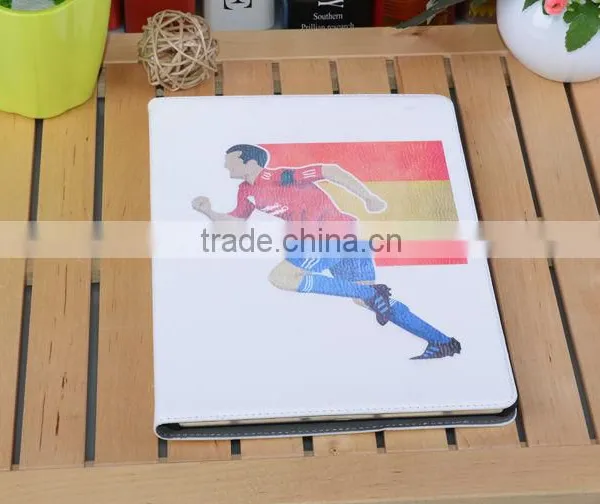 New Sublimation Filp Mobile Leather Case /Heat Press Cell Phone Leather Case /Custom Leather Phone Cover for IPad Air/iPad 5