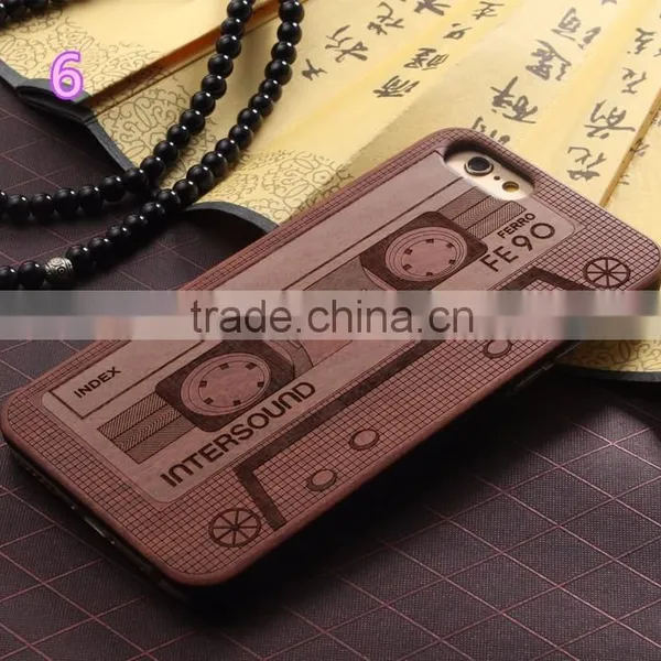 Wholesale Real Wood Phone Case For IPhone 6 Wood Phone Case photo-2