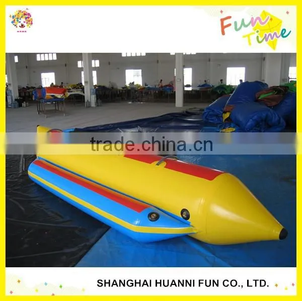 2015 PVC Inflatable Double Lane Banana Boat for Sale photo-5
