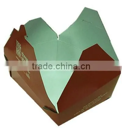 Disposable Paper Take Away Noodle Box With PE Lamination photo-2