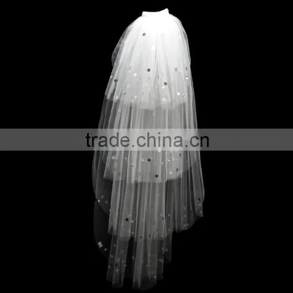 Bridal Veils Wholesale Wedding Accessories Bridal Veils 100% Polyester Bridal Veils photo-3