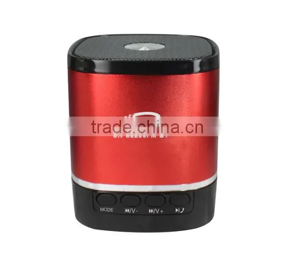 Hotsale Top Quality 2016 Music Mini Bluetooth Speaker With FM Radio,LED Light, TF Card Support photo-2
