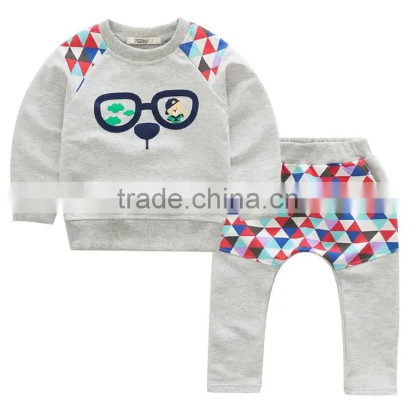 Custom Baby Sweat Suit/Children Autumn Wholesale Kids Sweat Suits photo-6