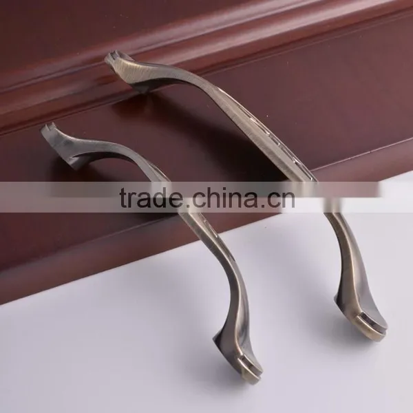 European&American Rural Style Zinc Alloy Antique Bronze High Grade Quality Classical New Closet Kitchen Drawer Cabinet Handles photo-3