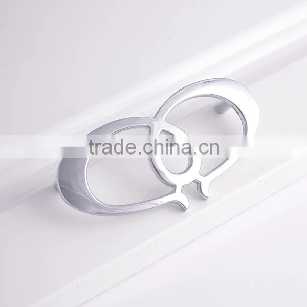 Butterfly Shape Wholes Qualified Zamak Zinc Alloy Chrome Plated Cabinet Furniture Hardware photo-4