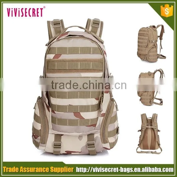 Military Style Waterproof Laptop Bag Schoolbag Tactical Swiss Army Backpack photo-4
