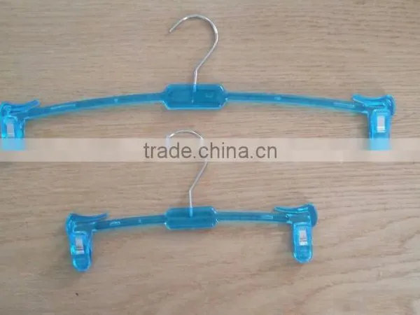 Wholesale Transparent Display Plastic Underclothes Hanger Non Slip photo-5