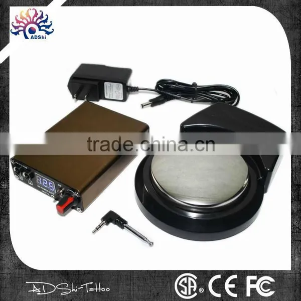 Wholesale Tattoo Machine Heavy Duty Stainless Steel Foot Foot Switch Rechargeable Wireless Foot Pedal photo-3