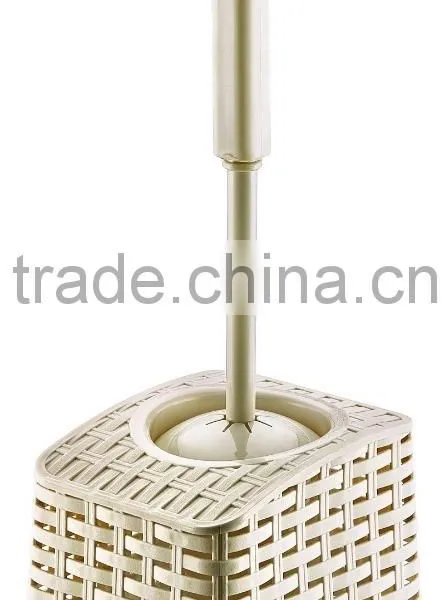 Toilet Brush - Rectangular Rattan Design photo-4