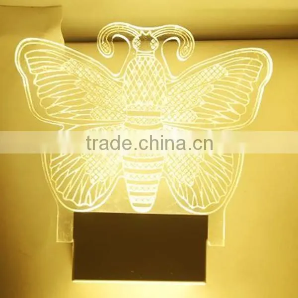 Mordern Design Multiple Shapes Customized Pattern Acrylic Material LED Lights Wholesale photo-2
