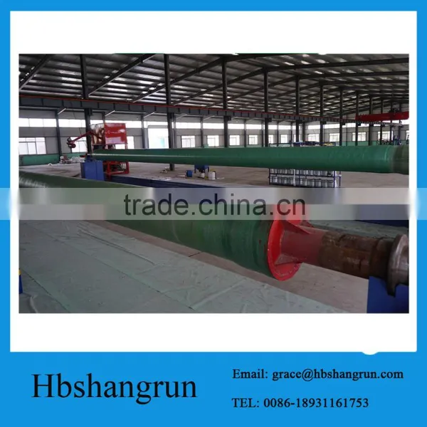 FRP (glass fiber reinforced plastic) pipe/tube production line