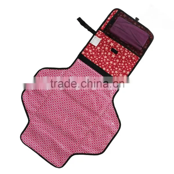 Great Quality Red Star Type Portable Diaper Changing Mat photo-4